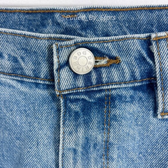 BDG Urban Outfitters 28W Mom High-Rise Blue Jean Shorts Good Used Condition - Picture 5 of 15